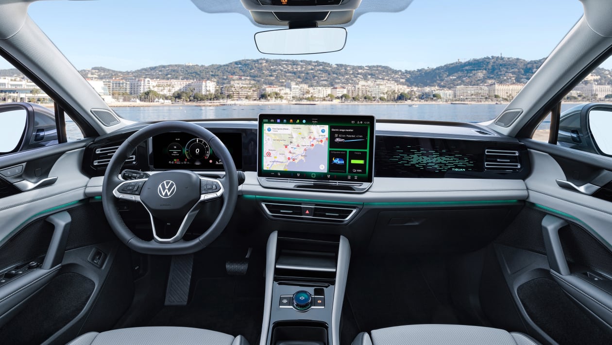 Volkswagen Tiguan review Interior & comfort Carbuyer